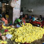 Marché aux fleurs - Hyderabad (Inde)