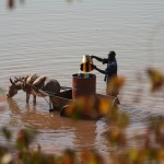 Prélèvement d'eau pour usage domestique - Fada N'Gourma (Burkina Faso)